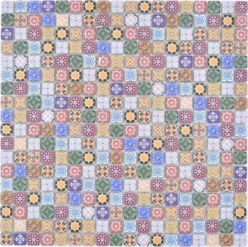 Obraz Skleněná mozaika WzorcowniaStudio 30 x 30 cm, odstíny modré