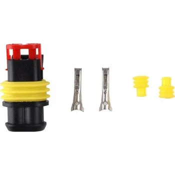 Autodoplněk Příslušenství - těsnicí konektor 1,5 mm dvoupólový Fiat (1 sada) ostatní FAST