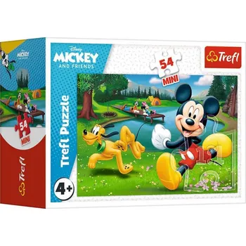 Dětské zboží TREFL Displej Mickey Mouse Kouzelný den 54 dílků 40 dílků