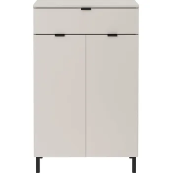 Koupelnový nábytek Krémová vysoká koupelnová skříňka 60x97 cm Arcena – Germania ID_1784166