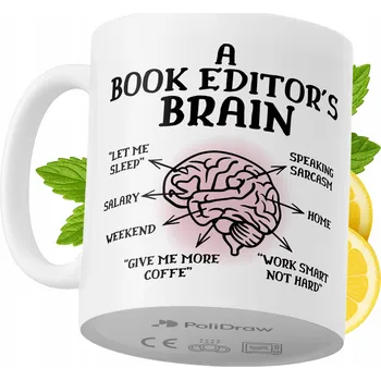 Hrnek Polidraw Hrnek Polidraw Book editor keramický 330 ml