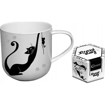 Hrnek Carmani Crazy Cats porcelánový 500 ml