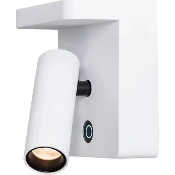 Nástěnné svítidlo Nástěnné svítidlo Maxlight bílé s integrovaným LED zdrojem 0 W