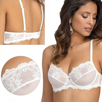 Dámské oblečení Sielei podprsenka s měkkými košíčky bílá velikost 85B