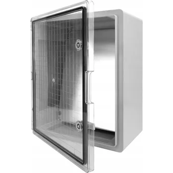 Rozvaděč Elektrická skříň s průhlednými dvířky 400x500x180mm, rozvodná skříň