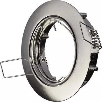 Kulaté Stropní Svítidlo V-TAC GU10 Kulaté Pohyblivé Saténové VT-779-SN-RD