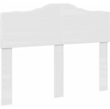 Čelo postele s čelo Bílá 135 cm Kompozitní dřevo