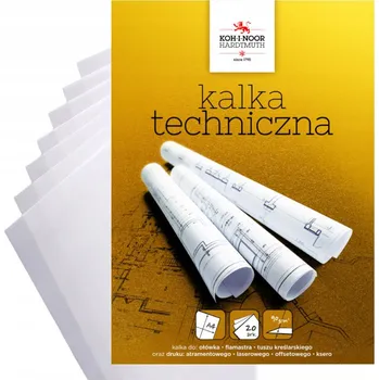 Technický pauzovací papír Diamant A4, 20 listů, 90 g/m2