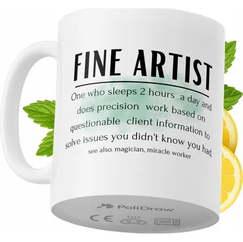 Hrnek Polidraw Hrnek Polidraw Keramický hrnek pro umělce, 330 ml