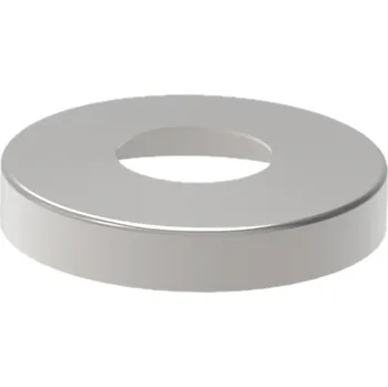 Zábradlí Hahn Steel Krycí rozeta Ø105 mm pro sloupek Ø48,3 mm, AISI 316 - brus