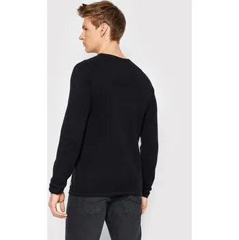 Pánský svetr Jack & Jones Svetr Hill 12157321 Černá Regular Fit S