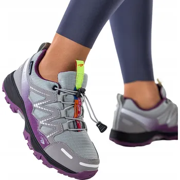 Dámské tenisky TREKOVÉ BOTY Šedé Dámské SPORTOVNÍ Nepromokavé Šněrovací POHODLNÉ vel. 38