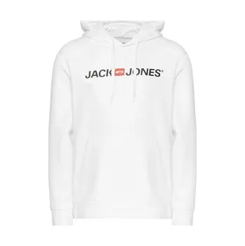 Pánská mikina Jack & Jones Mikina Corp Old Logo 12137054 Bílá Regular Fit M