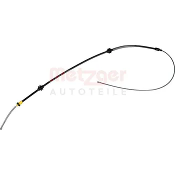 Brzdový systém Lanovod parkovací brzdy METZGER 17.9030