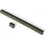 Zásuvka kolíkové zásuvka PIN 60 přímý THT 2x30