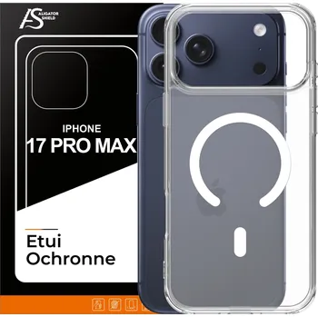 Pouzdro na mobilní telefon Zadní Kryt AligatorShield pro Apple iPhone 17 Pro Max bezbarvý
