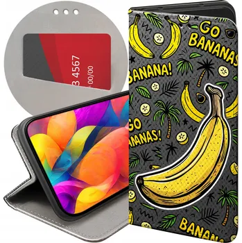 Pouzdro na mobilní telefon FLIPOVÉ POUZDRO PRO XIAOMI REDMI NOTE 7 BAREVNÉ SAMOLEPKY DOVOLENÁ