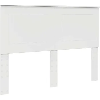 Čelo postele Bílý lesk 150 cm Materiál dřevotříska