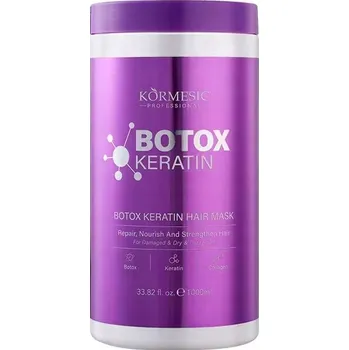 Vlasová regenerace Kormesic Keratin – maska na vlasy s keratinem 1000 ml