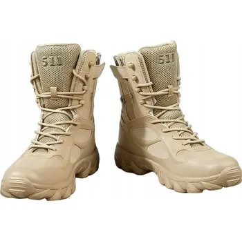 Pracovní oblečení KOŽENÉ TAKTICKÉ VODĚODOLNÉ TREKOVÉ BOTY VOJENSKÉ