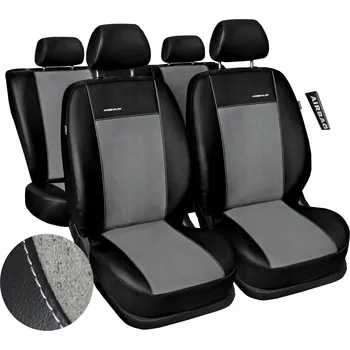 Potah sedadla Autopotahy Auto-Dekor Premium pro Volkswagen Sharan II, černo-šedé