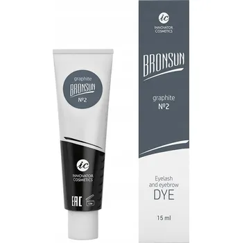 Tužka na obočí Bronsun Gelová barva na obočí s efektem henny - Grafitová grafit #2