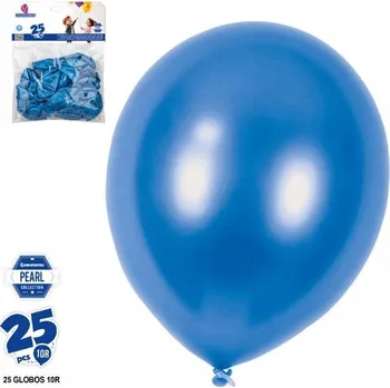 Balónek Ouda Party - Lesklé balónky 10 palců, světle modré (25-30ks)