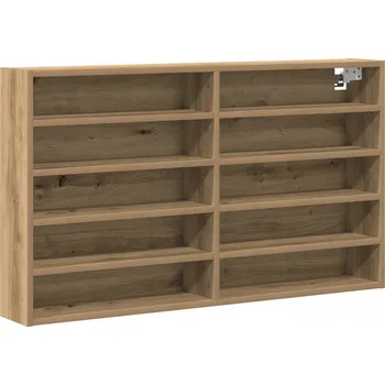 Knihovna Boční stěna krbu Artisan Dub 100x15x58 cm z kompozitního dřeva