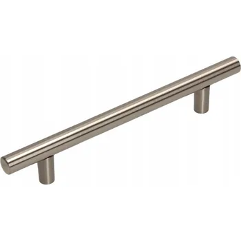 Nábytkové kování Nábytková úchytka reling DE-U-8 nikl kartáčovaný 128mm