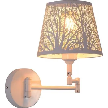 Lampička AIRTWESD Noční lampičky ve tvaru stromu, nástěnné svítidlo s otočným ramenem, E27, nástěnné lampy s