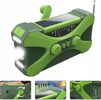 IP kamera STAVEBNÍ RÁDIO AM FM SOLÁRNÍ NOUZOVÉ SOS 10000MAH