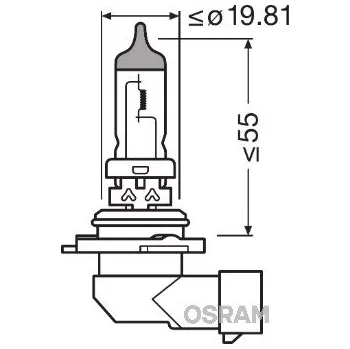 Autožárovka Zarovka, hlavni svetlomet, 69006SBP