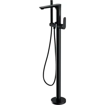 Vodovodní baterie Volně stojící vanová baterie Cersanit Crea, černá matná S951-308