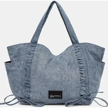 Kabelka Džínová taška Karl Lagerfeld Jeans B2W50054 modrá 55J, vel. ONE SIZE