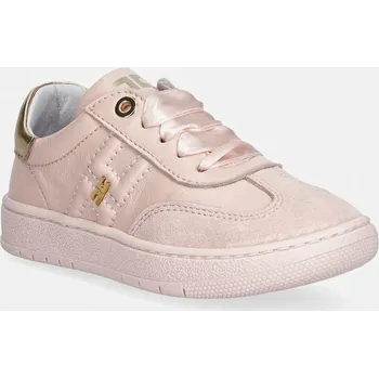 Dívčí tenisky Dětské kožené tenisky Elisabetta Franchi F1A9.E0494 růžová 30X, EUR 29