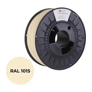 Filament Filament C-TECH PREMIUM LINE, PETG, slonová kost světlá, RAL1015, 1,75mm, 1kg