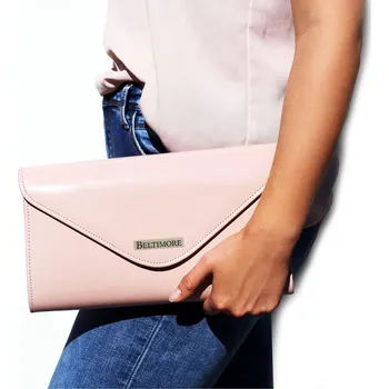Kabelka Beltimore kabelka psaníčko eko kůže růžová
