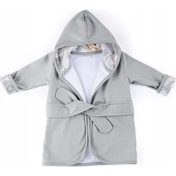 Dámský župan Dětský župan Koupací plášť Župan 0-9 m Ingenuity Šedý