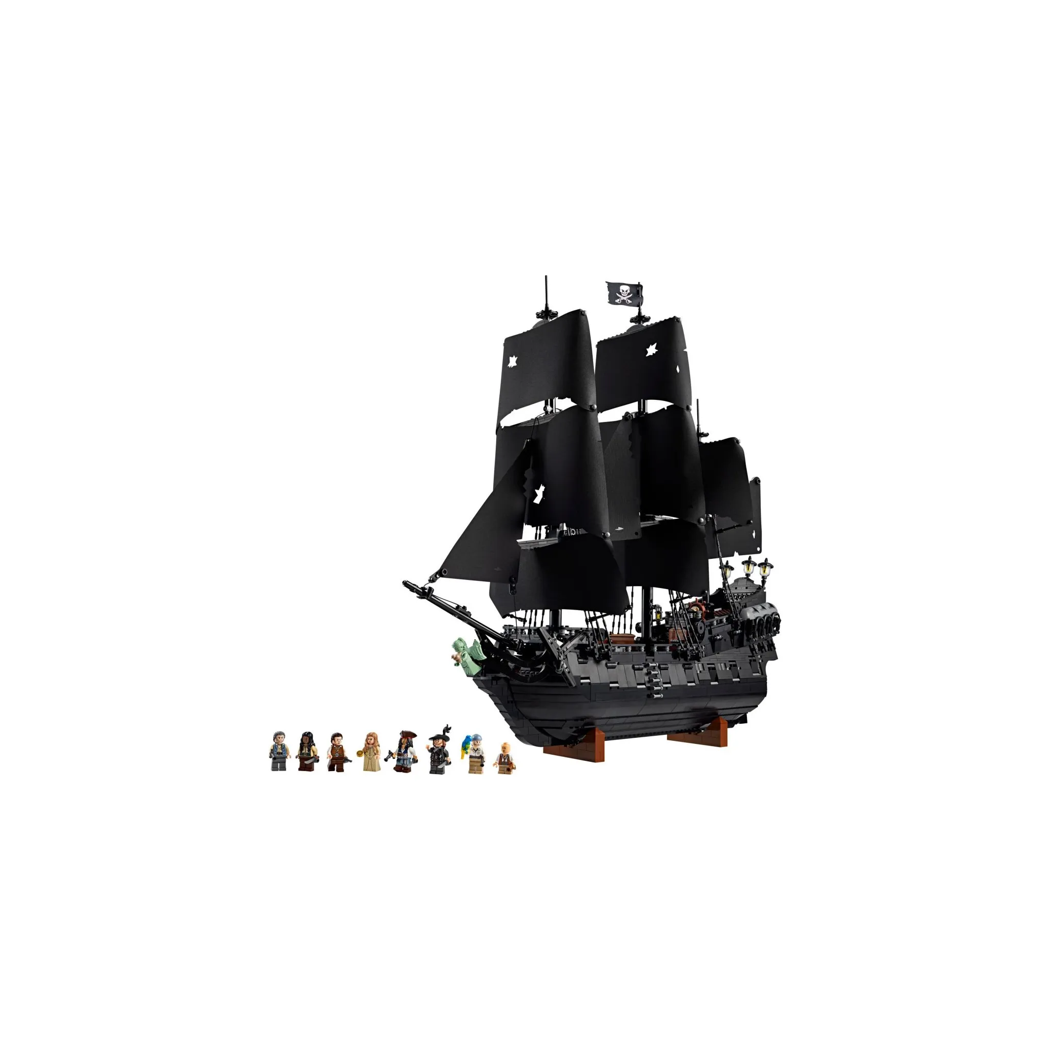 Fotografie 3 - Stavebnice LEGO LEGO Icons 10365 Pirátská loď kapitána Jacka Sparrowa