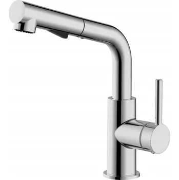 Vodovodní baterie Stojánková kuchyňská baterie Batmix GEOMETRIC černá