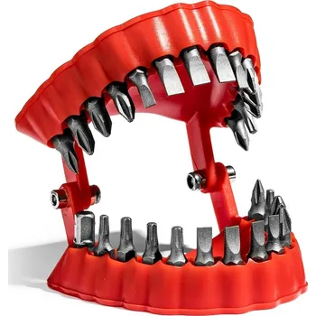 Bit Sada bitů v pouzdře ve tvaru zubní protézy 28 ks