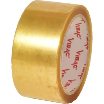 Lepicí páska Balicí páska VIBAC solventní transparentní 48 mm x 66 m