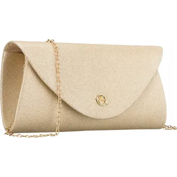 Kabelka Rovicky kabelka psaníčko ze zlatého syntetického materiálu