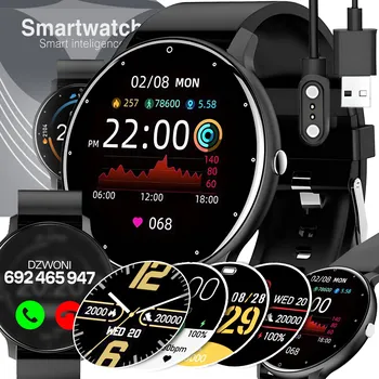 Hodinky HODINKY CHYTRÉ HODINKY MĚŘIČ TLAKU KROKOMĚR EKG HOVORY IOS ANDROID PL