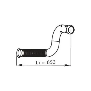 Výfuková trubka Výfuková trubka HOBI 45511