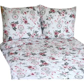 Povlečení POVLEČENÍ BAVLNĚNÉ POLSKÉ BAVLNA SILNÉ 220x200 cm +2x 70x80 lapač