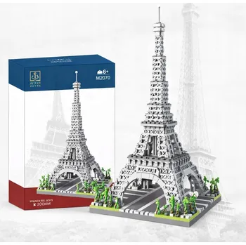 ostatní stavebnice Stavebnice EIFFELOVA VĚŽ 2622 Dílů. PAŘÍŽ Maketa Architektura Model 3D VELKÝ