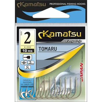 Rybářský háček Háčky na dno, plavanou, s protihrotem Kamatsu Black 10 ks