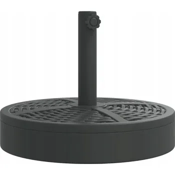 Stínicí technika Základna pod slunečník pro tyče Ø38/48mm, 25kg, kulatá