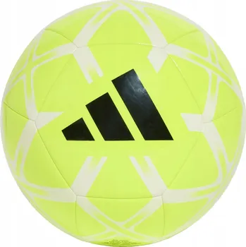 Fotbalový míč FOTBALOVÝ MÍČ ADIDAS STARLANCER CLUB ŽLUTÝ KT0656 velikost 3